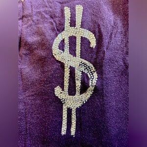 TRUE RELiGiON 💜 WOMENS AUTHENTiC PURPLE OMBRÉ T SHiRT SiZE: 3 or SMALL